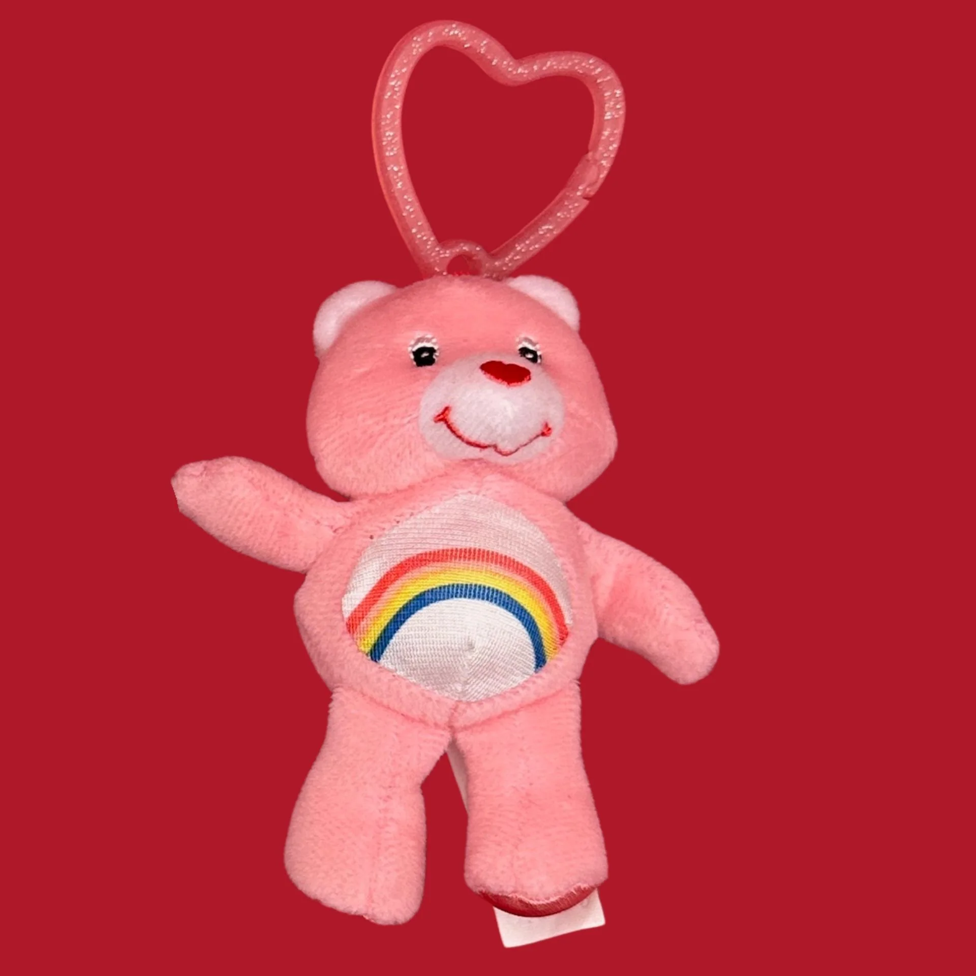 Vintage Y2k Burger King Care Bear Plush Bag Charms - Image 5