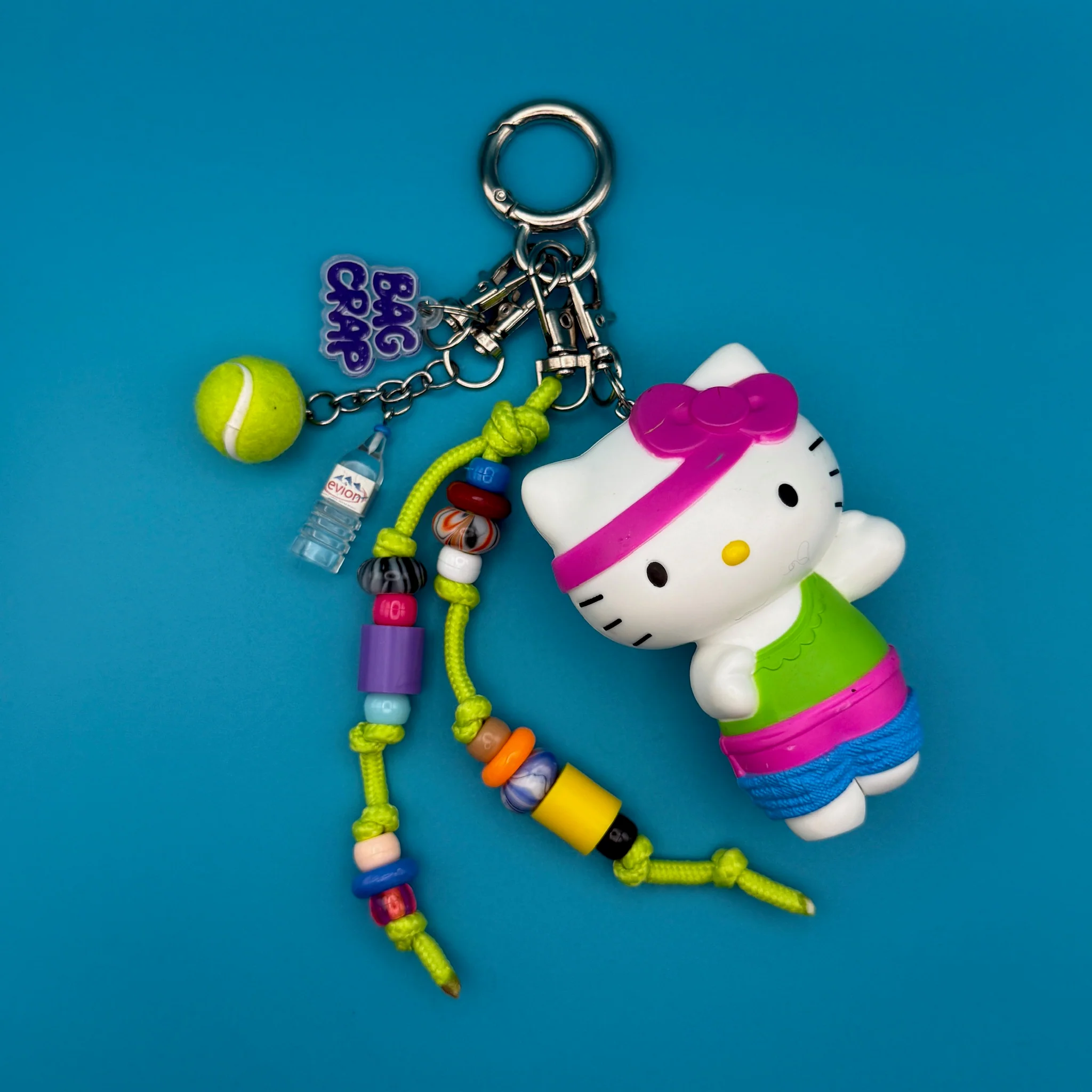 Vintage Y2K Workout Hello Kitty Bag Charm Pack