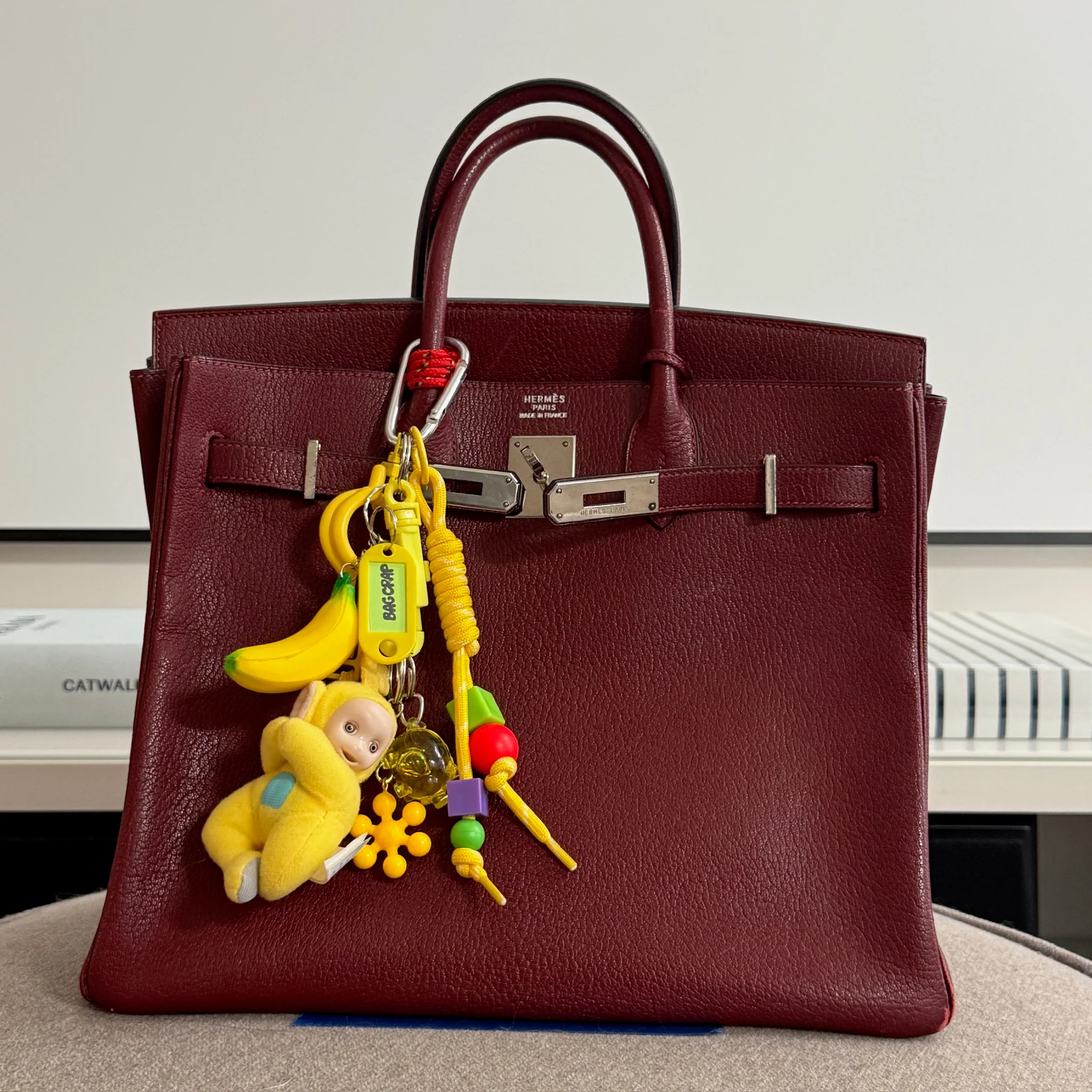 Vintage Yellow Teletubby Plush Bag Charm Pack - Image 2