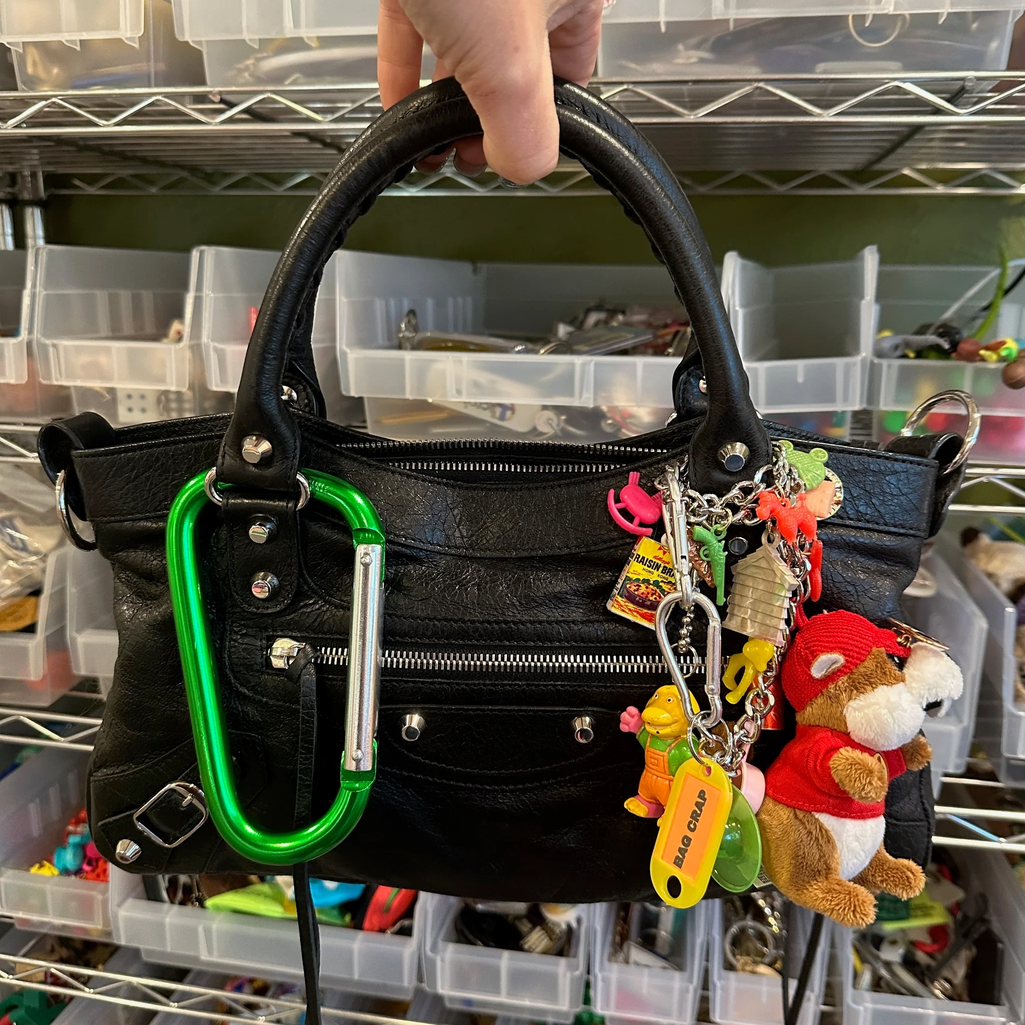 XXL Metal Carabiner Clip Bag Charms - Image 3