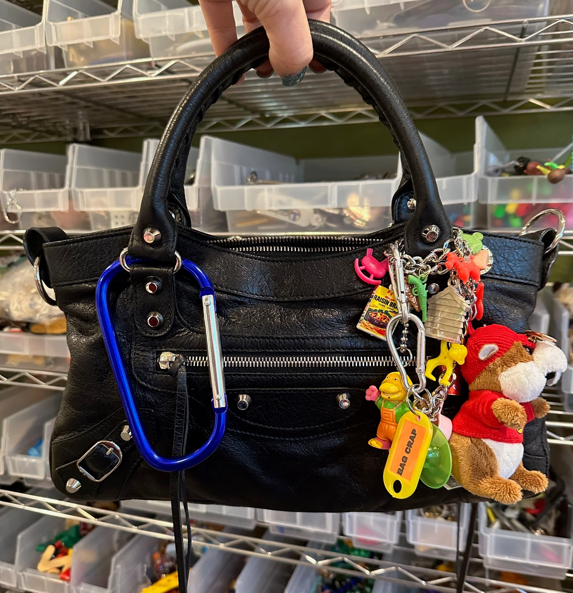 XXL Metal Carabiner Clip Bag Charms - Image 5